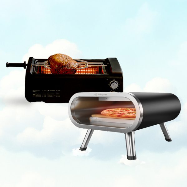 Parrilla Mitgrill + Horno pizza Westinghouse | Mes de las Super Mamás